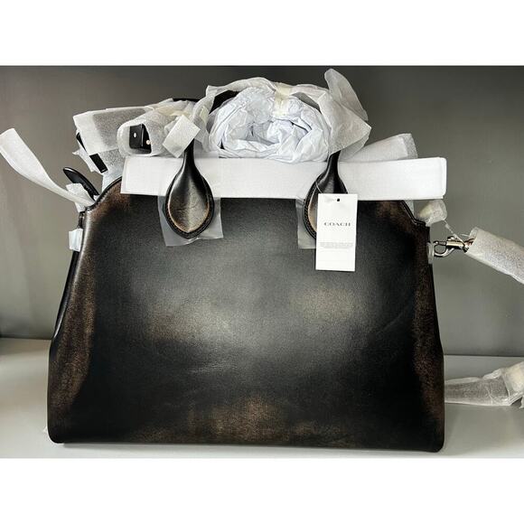 Coach Loved Leather Empire Carryall 40 - Picture 5 of 9